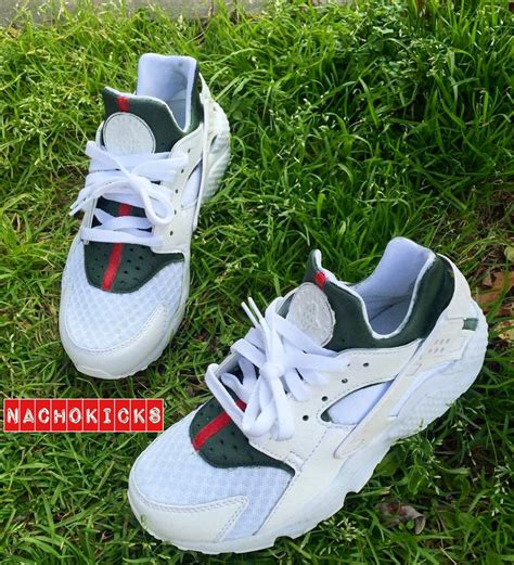 gucci huarache white size 9|Gucci sneakers outlet online.